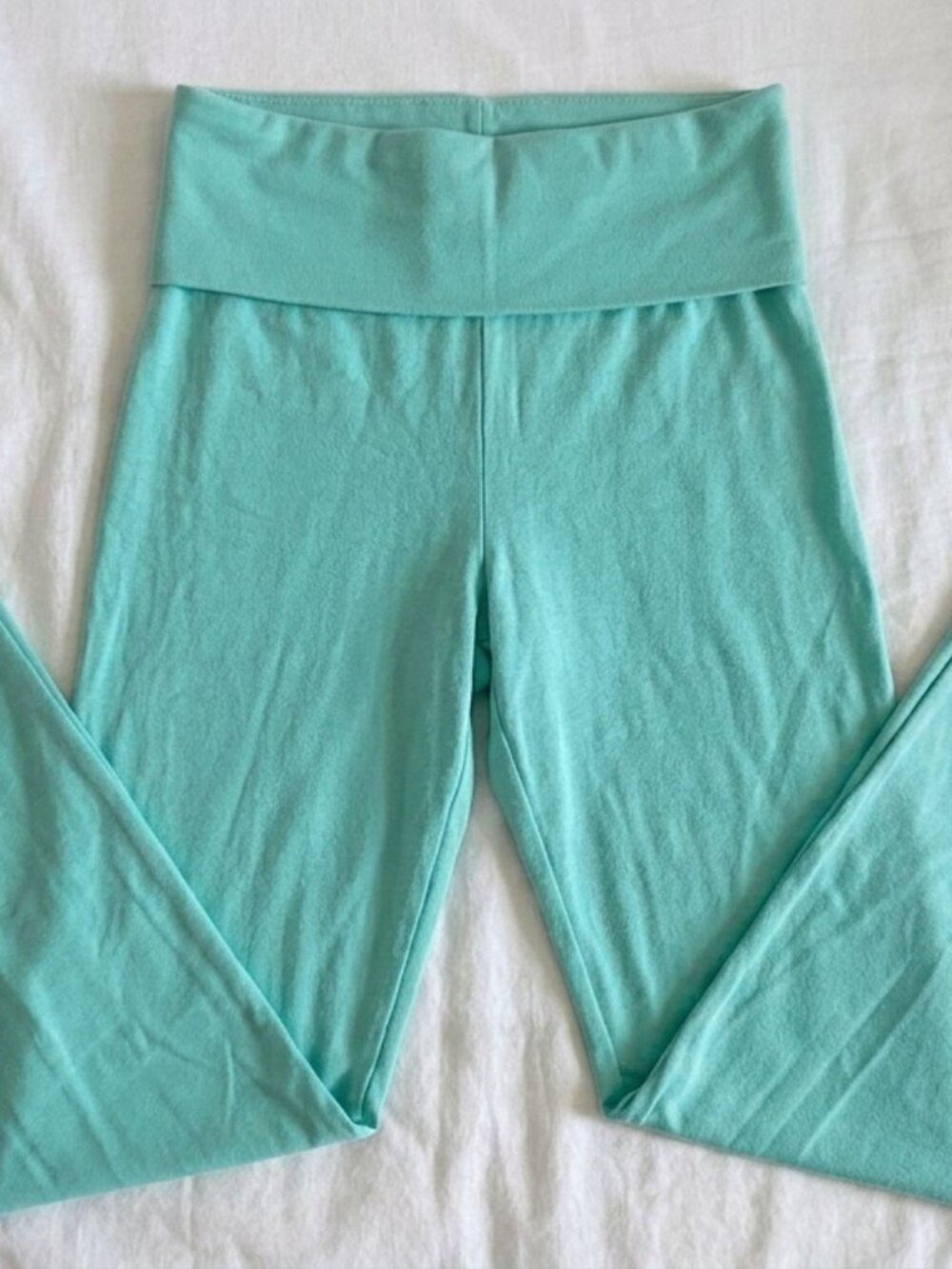 BNWOT Brandy Melville Teal Priscilla Pants (never worn)
